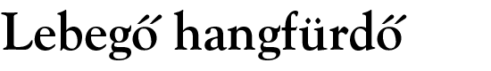 lebego-hangfurdo